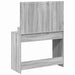 Masă de Machiaj Gri Sonoma 100 x 41 x 135 cm Lemn compozit - WALTI WALTI