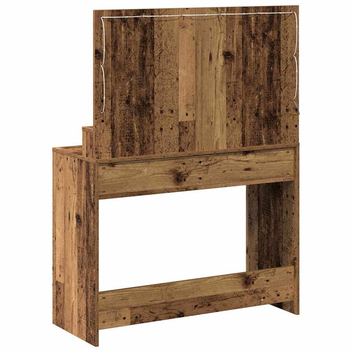 Masă de Machiaj Lemn vechi 100 x 41 x 135 cm Lemn compozit - WALTI WALTI