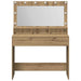 Masă de Machiaj cu raft Stejar Artizanal 100 x 41 x 135 cm - WALTI WALTI