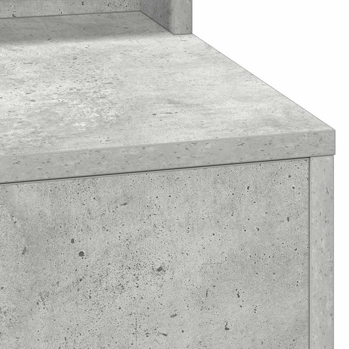 Masă de Machiaj Gri din beton 75,5 x 41 x 135 cm Lemn compozit - WALTI WALTI