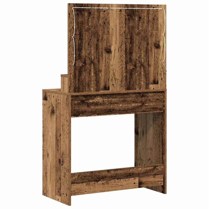 Masă de Machiaj Lemn vechi 75,5 x 41 x 135 cm Lemn compozit - WALTI WALTI