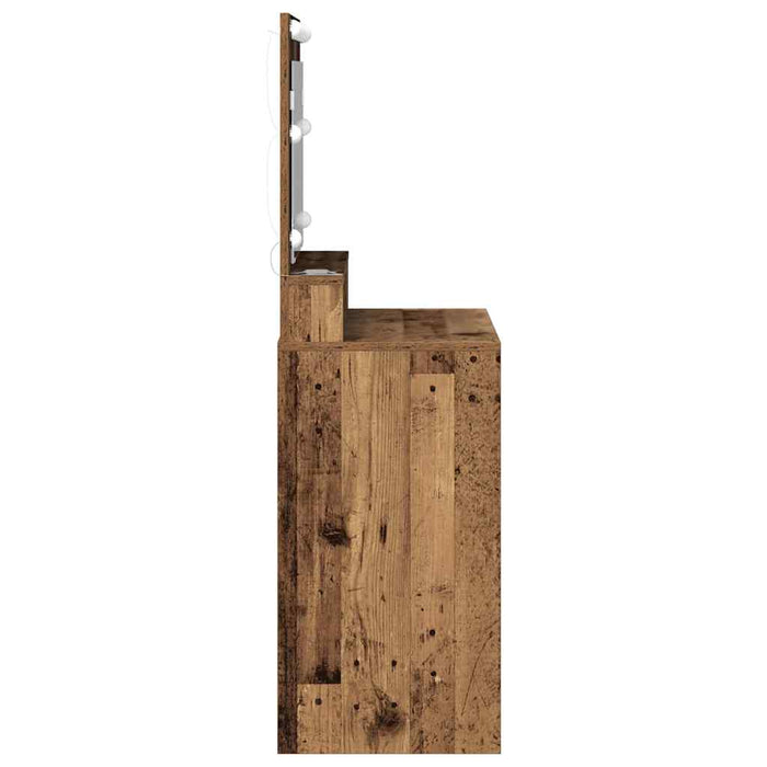 Masă de Machiaj Lemn vechi 75,5 x 41 x 135 cm Lemn compozit - WALTI WALTI