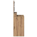 Masă de Machiaj cu raft Stejar Artizanal 75,5 x 41 x 135 cm - WALTI WALTI