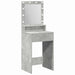Masă de Machiaj Gri din beton 50 x 41 x 135 cm Lemn compozit - WALTI WALTI