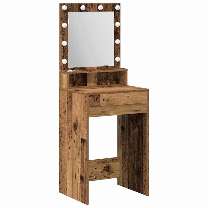 Masă de Machiaj Lemn vechi 50 x 41 x 135 cm Lemn compozit - WALTI WALTI