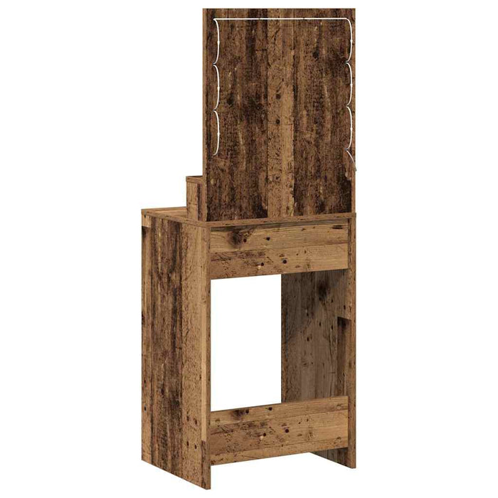 Masă de Machiaj Lemn vechi 50 x 41 x 135 cm Lemn compozit - WALTI WALTI