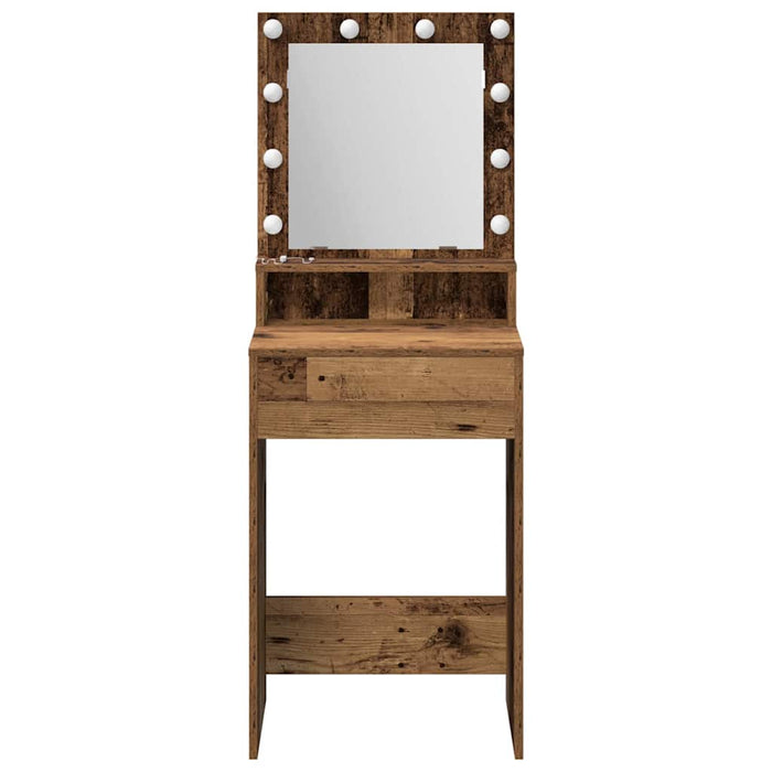 Masă de Machiaj Lemn vechi 50 x 41 x 135 cm Lemn compozit - WALTI WALTI