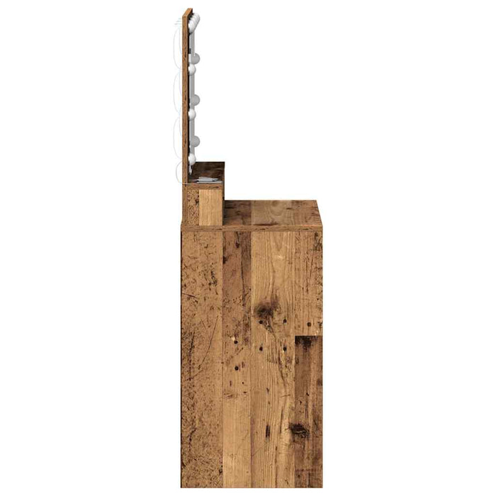 Masă de Machiaj Lemn vechi 50 x 41 x 135 cm Lemn compozit - WALTI WALTI