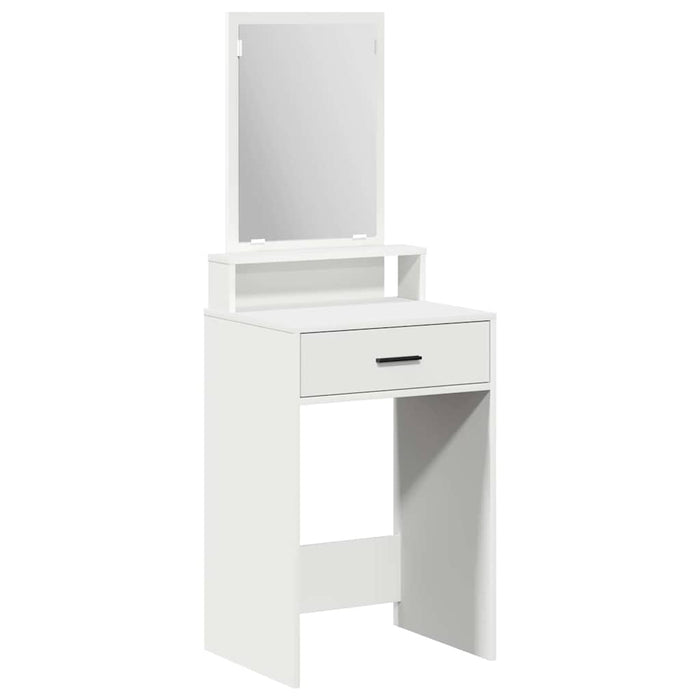 Masă de Machiaj cu sertar Alb 50 x 41 x 140 cm Lemn compozit - WALTI WALTI