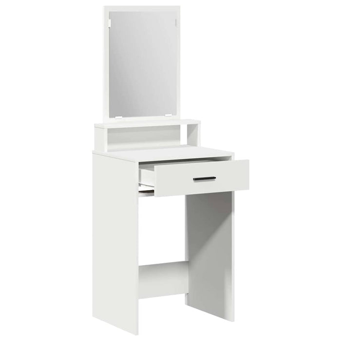 Masă de Machiaj cu sertar Alb 50 x 41 x 140 cm Lemn compozit - WALTI WALTI
