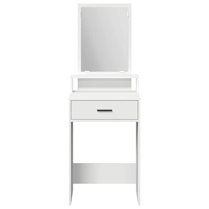 Masă de Machiaj cu sertar Alb 50 x 41 x 140 cm Lemn compozit - WALTI WALTI