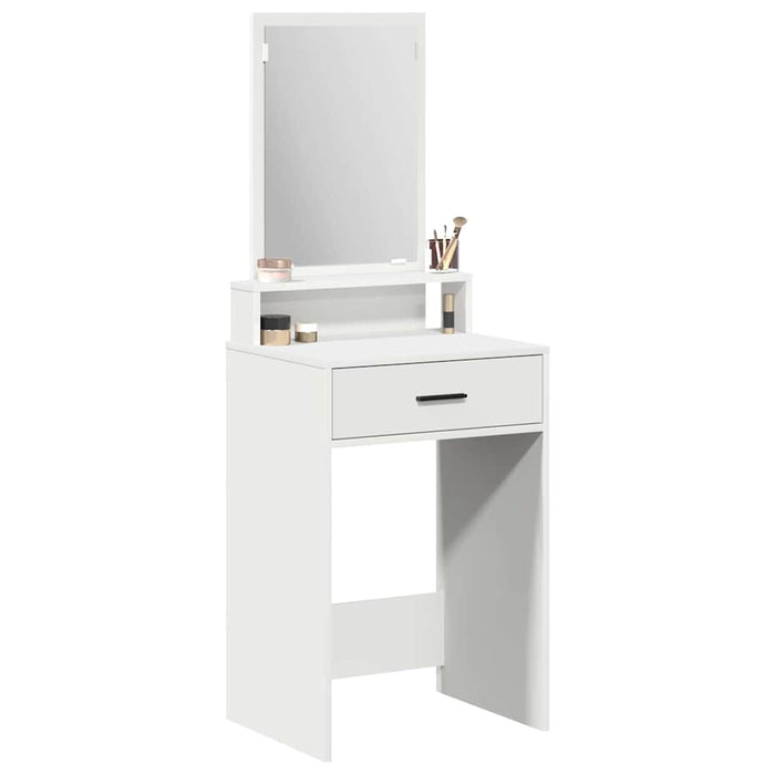 Masă de Machiaj cu sertar Alb 50 x 41 x 140 cm Lemn compozit - WALTI WALTI