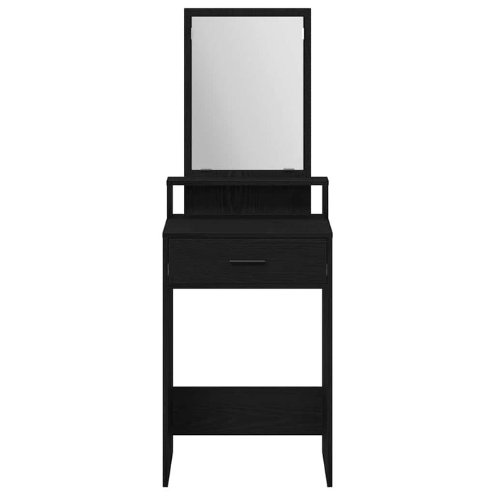 Masă de Machiaj Stejar Negru 50 x 41 x 140 cm Lemn compozit - WALTI WALTI