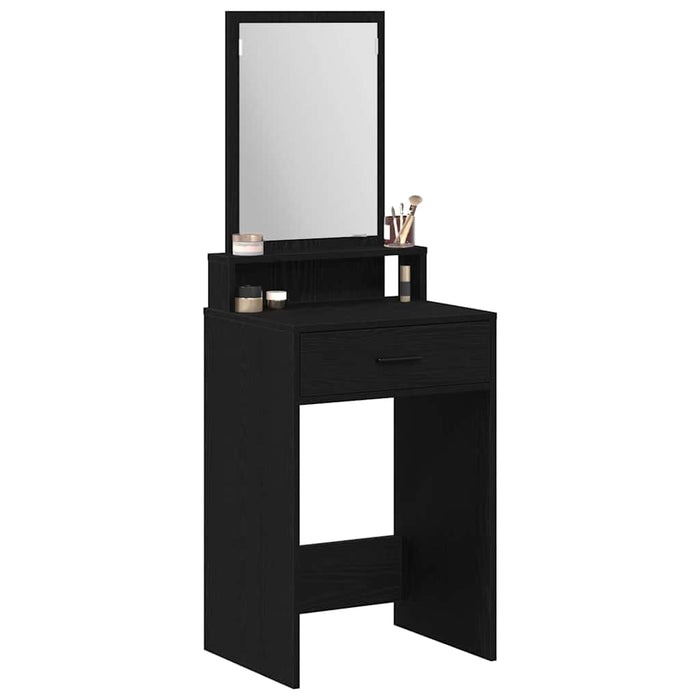 Masă de Machiaj Stejar Negru 50 x 41 x 140 cm Lemn compozit - WALTI WALTI