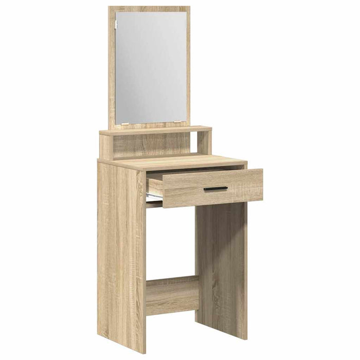 Masă de Machiaj Stejar Sonoma 50 x 41 x 140 cm Lemn compozit - WALTI WALTI
