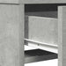 Masă de Machiaj Gri din beton 50 x 41 x 140 cm Lemn compozit - WALTI WALTI