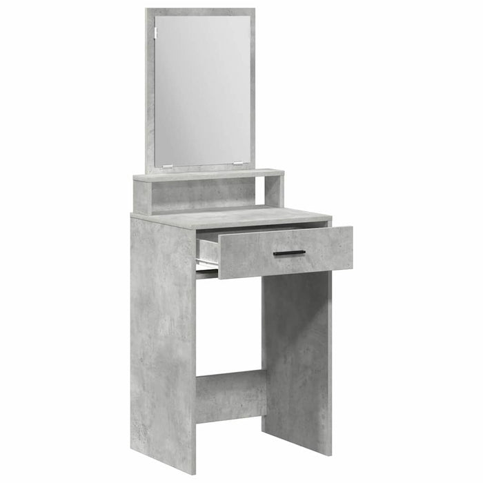 Masă de Machiaj Gri din beton 50 x 41 x 140 cm Lemn compozit - WALTI WALTI