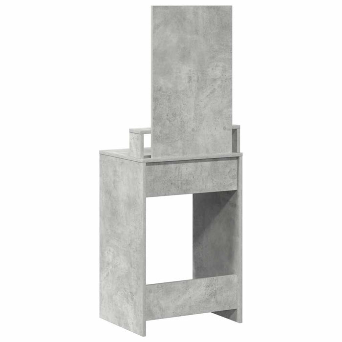 Masă de Machiaj Gri din beton 50 x 41 x 140 cm Lemn compozit - WALTI WALTI