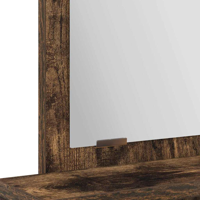 Masă de Machiaj Stejar fumuriu 50 x 41 x 140 cm Lemn compozit - WALTI WALTI
