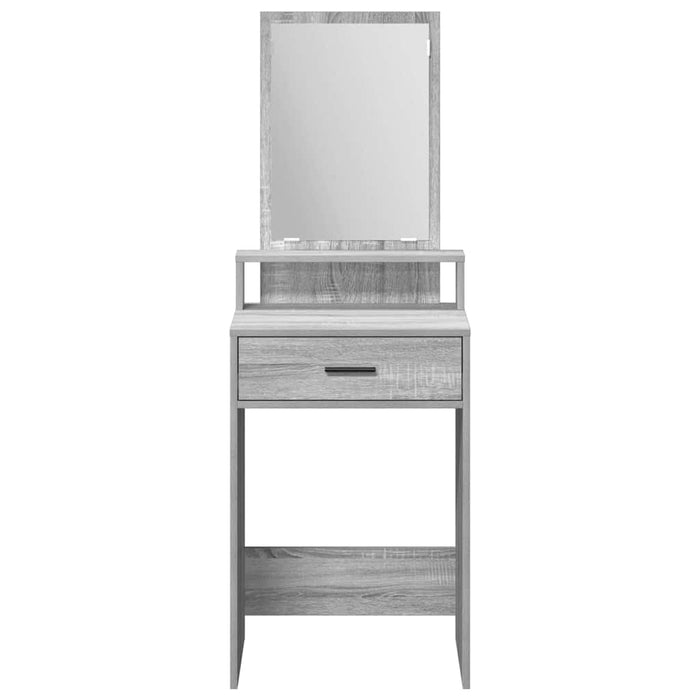 Masă de Machiaj Gri Sonoma 50 x 41 x 140 cm Lemn compozit - WALTI WALTI
