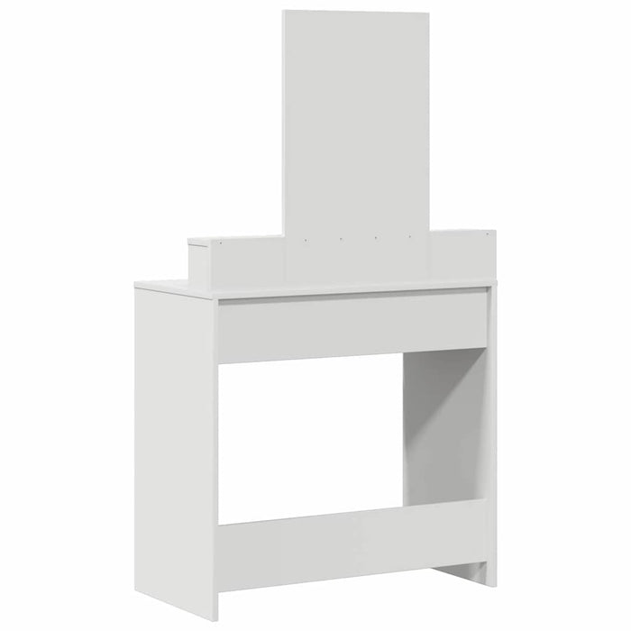 Masă de Machiaj cu sertar Alb 79 x 41 x 140 cm Lemn compozit - WALTI WALTI
