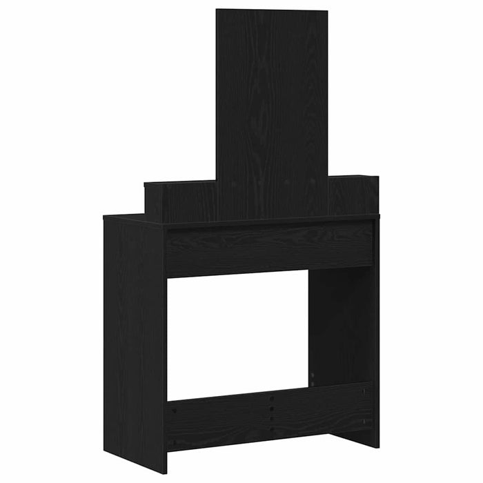 Masă de Machiaj Stejar Negru 79 x 41 x 140 cm Lemn compozit - WALTI WALTI