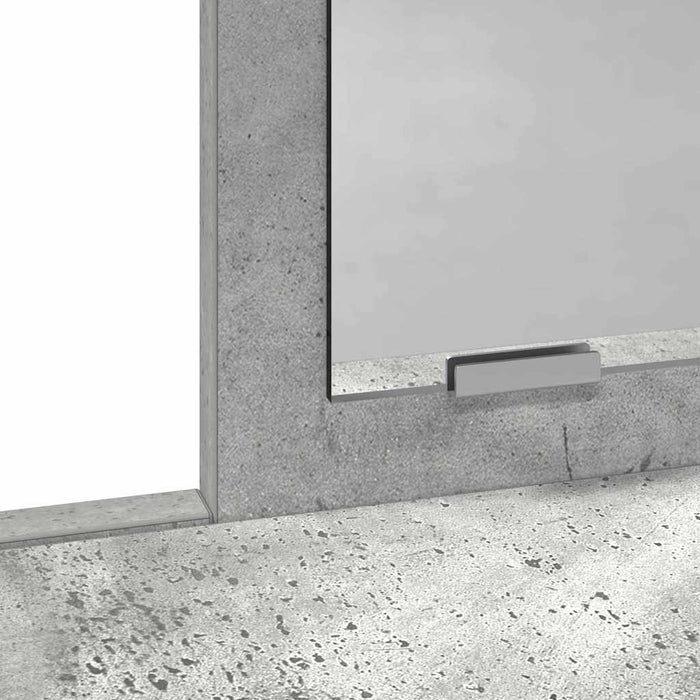 Masă de Machiaj Gri din beton 79 x 41 x 140 cm Lemn compozit - WALTI WALTI