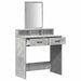 Masă de Machiaj Gri din beton 79 x 41 x 140 cm Lemn compozit - WALTI WALTI