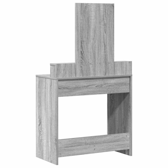 Masă de Machiaj Gri Sonoma 79 x 41 x 140 cm Lemn compozit - WALTI WALTI