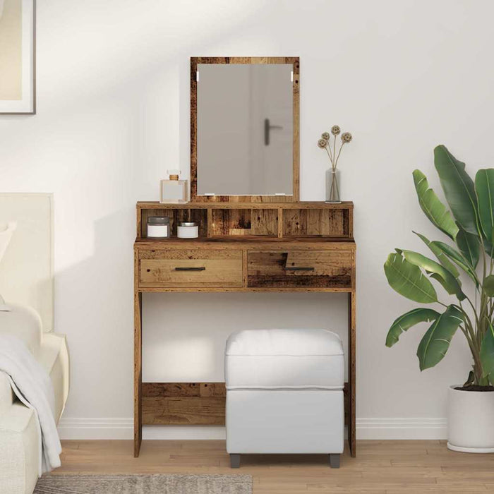Masă de Machiaj Lemn vechi 79 x 41 x 140 cm Lemn compozit - WALTI WALTI