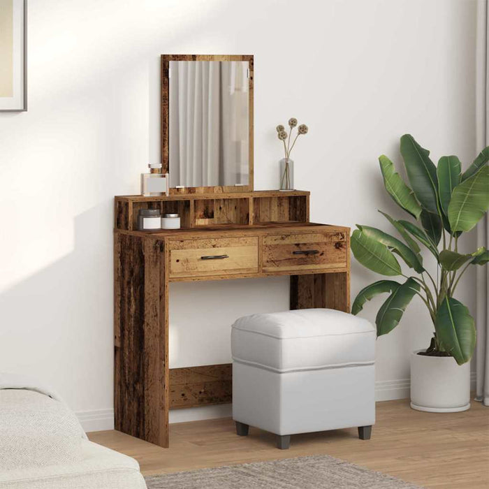 Masă de Machiaj Lemn vechi 79 x 41 x 140 cm Lemn compozit - WALTI WALTI