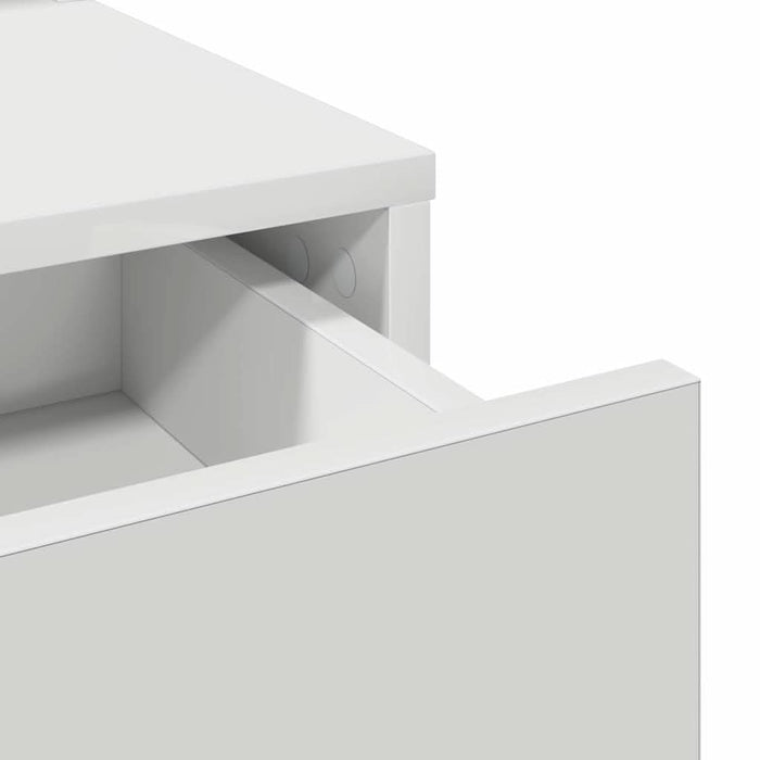 Masă de Machiaj cu sertar Alb 100 x 41 x 140 cm Lemn compozit - WALTI WALTI