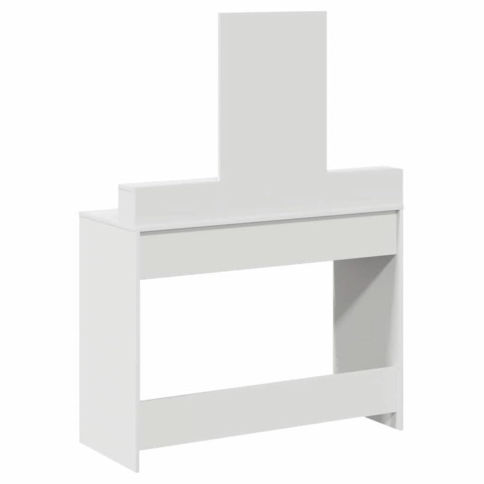 Masă de Machiaj cu sertar Alb 100 x 41 x 140 cm Lemn compozit - WALTI WALTI