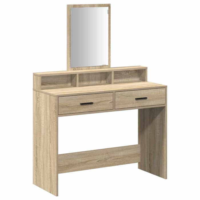 Masă de Machiaj Stejar Sonoma 100 x 41 x 140 cm Lemn compozit - WALTI WALTI