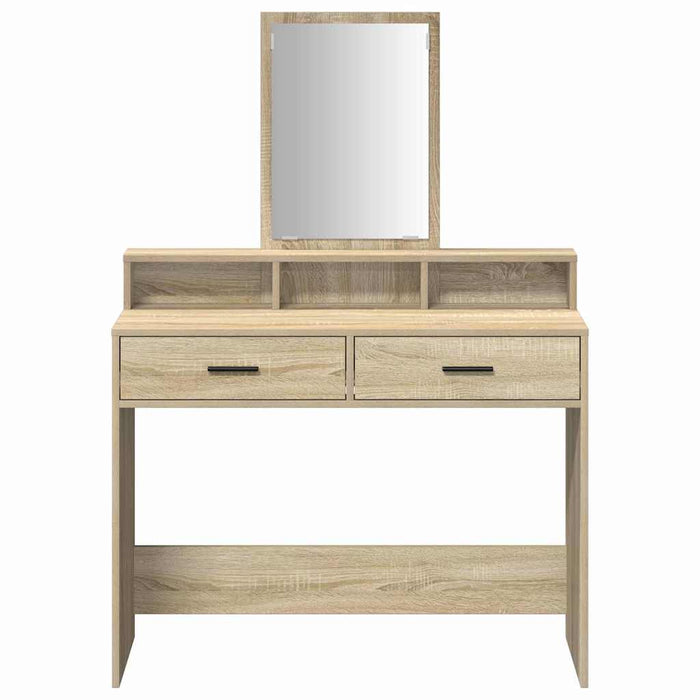 Masă de Machiaj Stejar Sonoma 100 x 41 x 140 cm Lemn compozit - WALTI WALTI