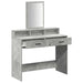 Masă de Machiaj Gri din beton 100 x 41 x 140 cm Lemn compozit - WALTI WALTI