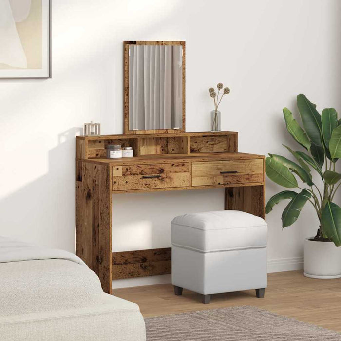 Masă de Machiaj Lemn vechi 100 x 41 x 140 cm Lemn compozit - WALTI WALTI