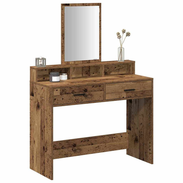 Masă de Machiaj Lemn vechi 100 x 41 x 140 cm Lemn compozit - WALTI WALTI