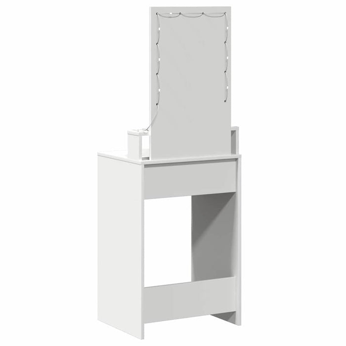 Masă de Machiaj cu sertar Alb 50 x 41 x 140 cm Lemn compozit - WALTI WALTI