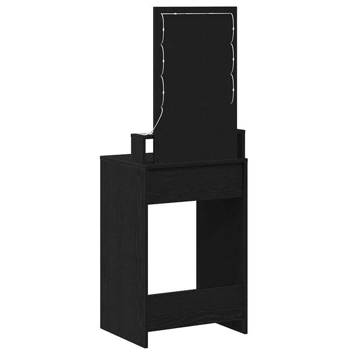Masă de Machiaj cu sertar Negru 50 x 41 x 140 cm Lemn compozit - WALTI WALTI