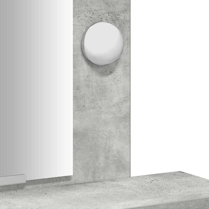 Masă de Machiaj cu sertar Gri 50 x 41 x 140 cm Lemn compozit - WALTI WALTI