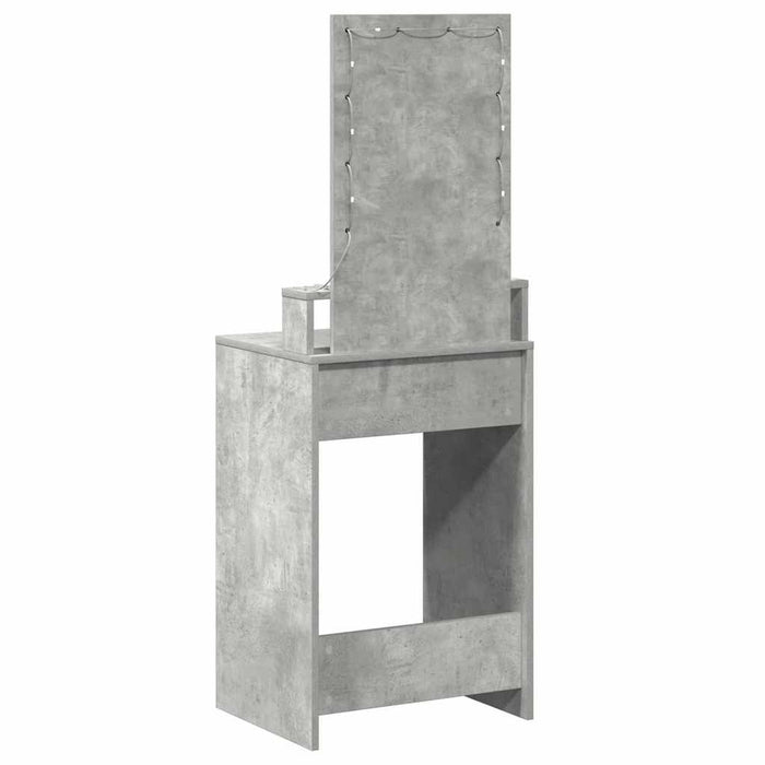 Masă de Machiaj cu sertar Gri 50 x 41 x 140 cm Lemn compozit - WALTI WALTI