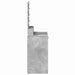 Masă de Machiaj cu sertar Gri 50 x 41 x 140 cm Lemn compozit - WALTI WALTI