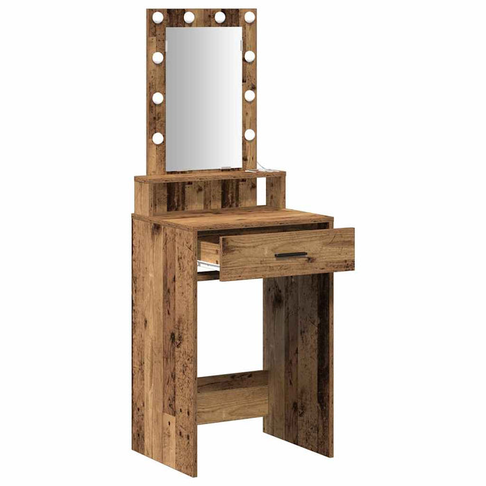 Masă de Machiaj cu sertar Maro 50 x 41 x 140 cm Lemn compozit - WALTI WALTI
