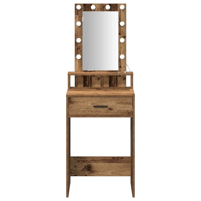Masă de Machiaj cu sertar Maro 50 x 41 x 140 cm Lemn compozit - WALTI WALTI