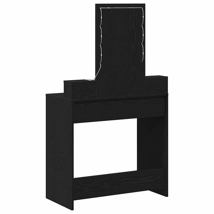 Masă de Machiaj cu sertar Negru 79 x 41 x 140 cm Lemn compozit - WALTI WALTI