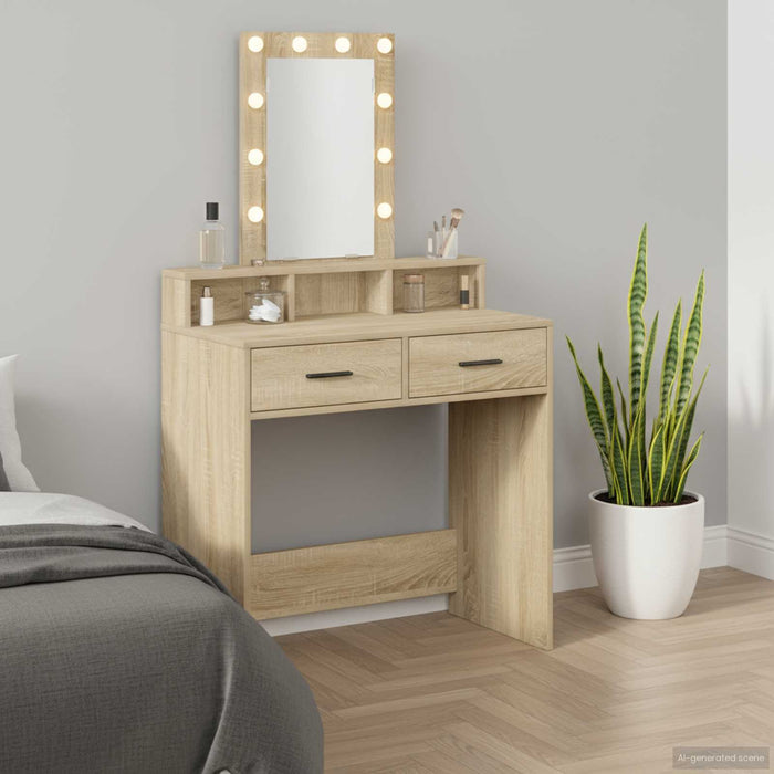 Masă de Machiaj cu sertar Maro 79 x 41 x 140 cm Lemn compozit - WALTI WALTI