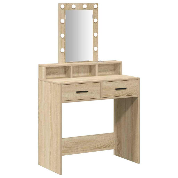 Masă de Machiaj cu sertar Maro 79 x 41 x 140 cm Lemn compozit - WALTI WALTI