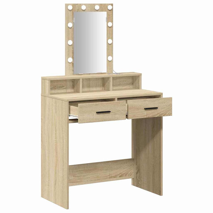 Masă de Machiaj cu sertar Maro 79 x 41 x 140 cm Lemn compozit - WALTI WALTI