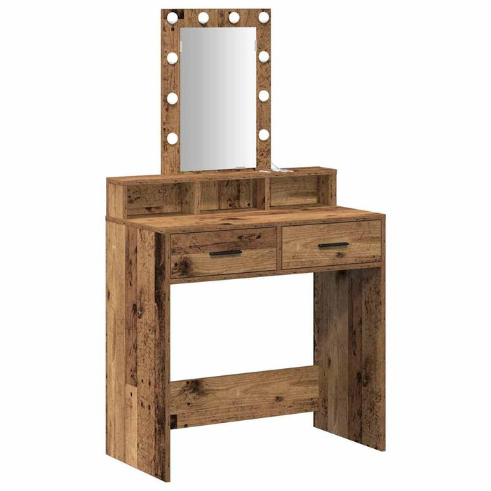 Masă de Machiaj cu sertar Maro 79 x 41 x 140 cm Lemn compozit - WALTI WALTI